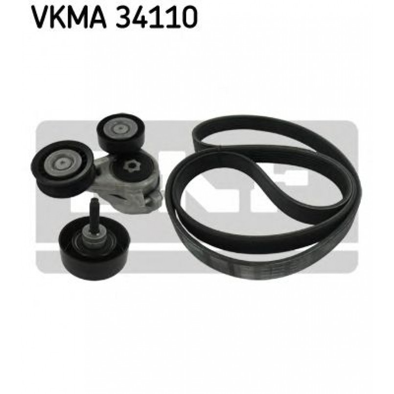 VKMA 34110 SKF Комплект доріжкового ремня